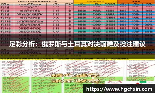 足彩分析：俄罗斯与土耳其对决前瞻及投注建议