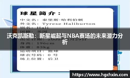 沃克凯斯勒：新星崛起与NBA赛场的未来潜力分析